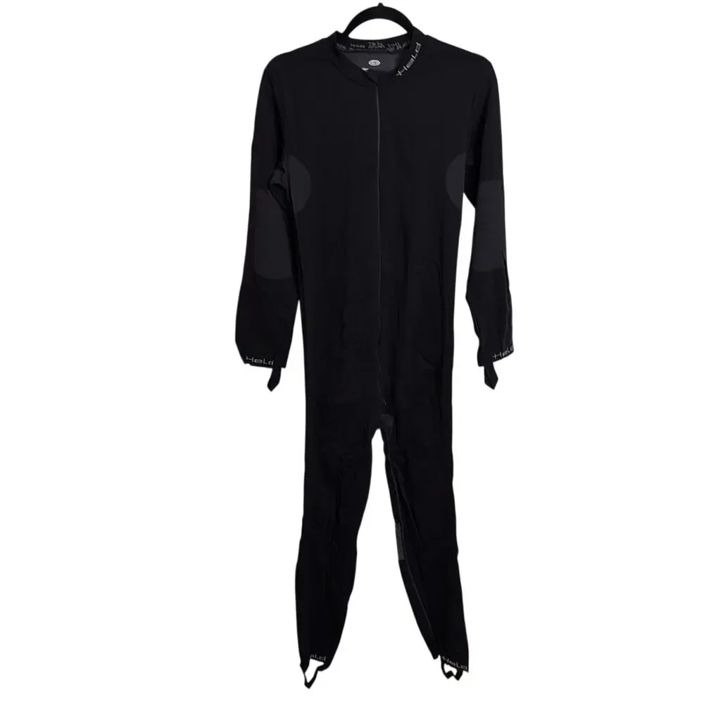 Held Base Layer Mens XL Black Race Skin II One Piece Full Zip Motorcycle Suit